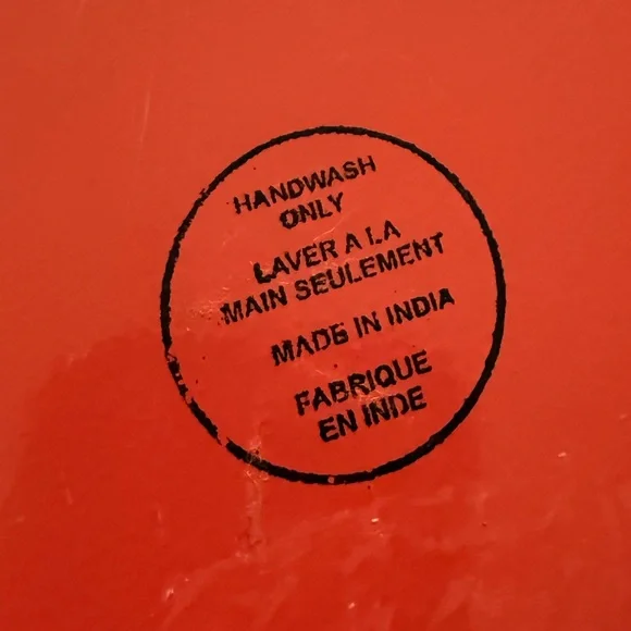 Hammered Metal Coral Kitchen Utensil Holder - Picture 5 of 11